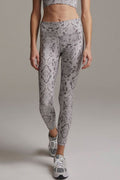VARLEY Century Legging in Taupe Grey Snake