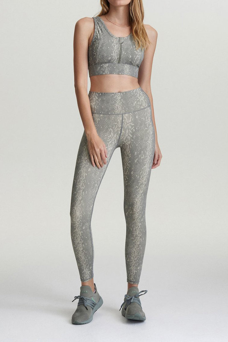 VARLEY Luna Legging in Olive Piper