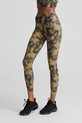 VARLEY Let's Go Pocket Legging in Flaxen Tie Dye