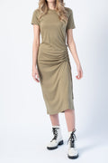 RAG & BONE Ina Dress in Light Olive