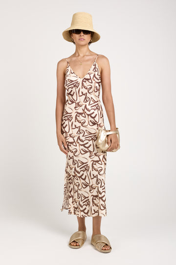 Prima Maxi Dress in Sienna