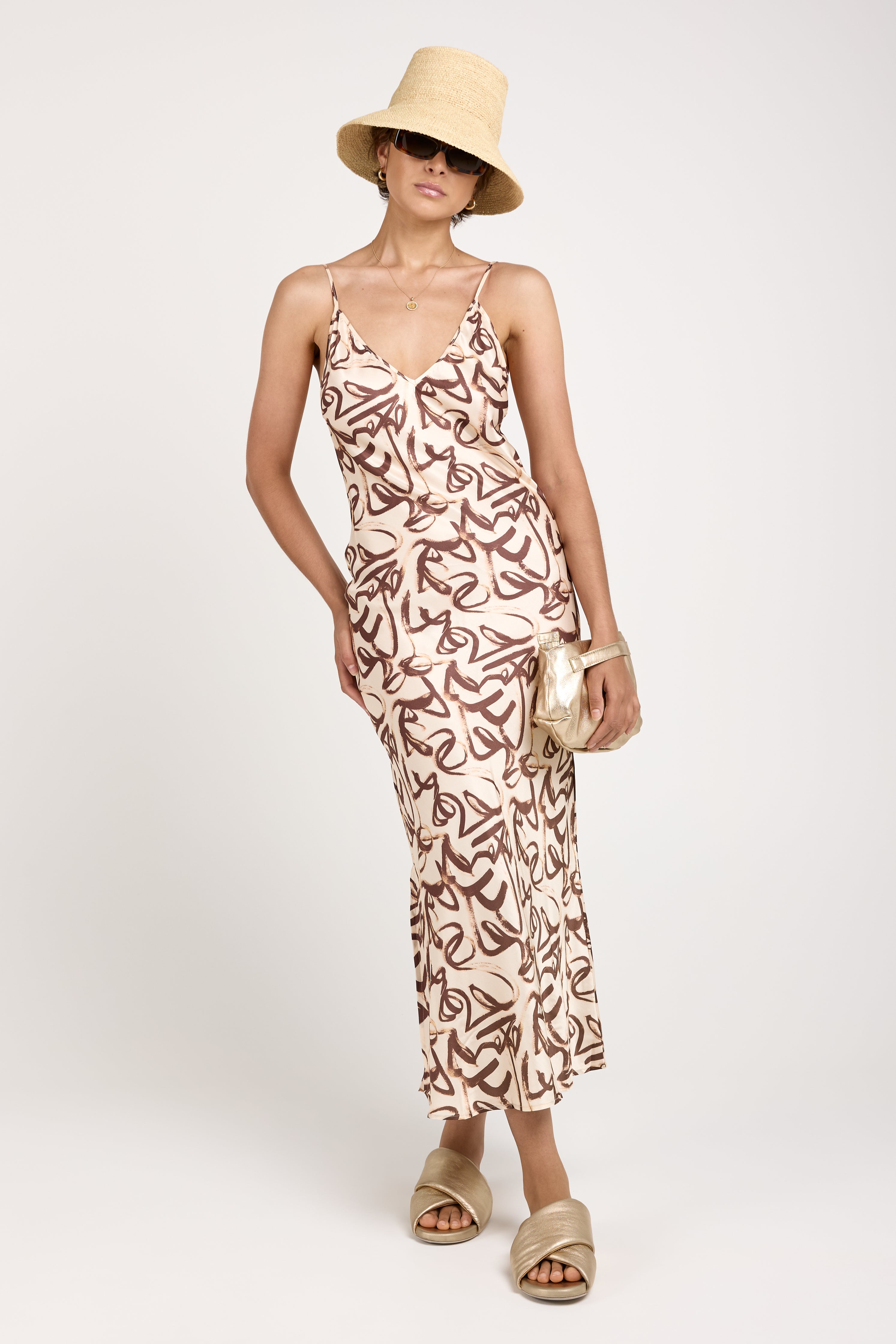 Prima Maxi Dress in Sienna