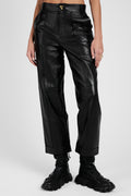 AERON Zima Leather Pant in Black