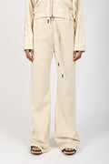 ANDREA YA'AQOV Flared Jersey Pant in Shell