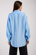 FORTE FORTE Habotai Silk Oversized Shirt