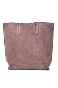 GIORGIO BRATO Leather Tote Bag in Blush