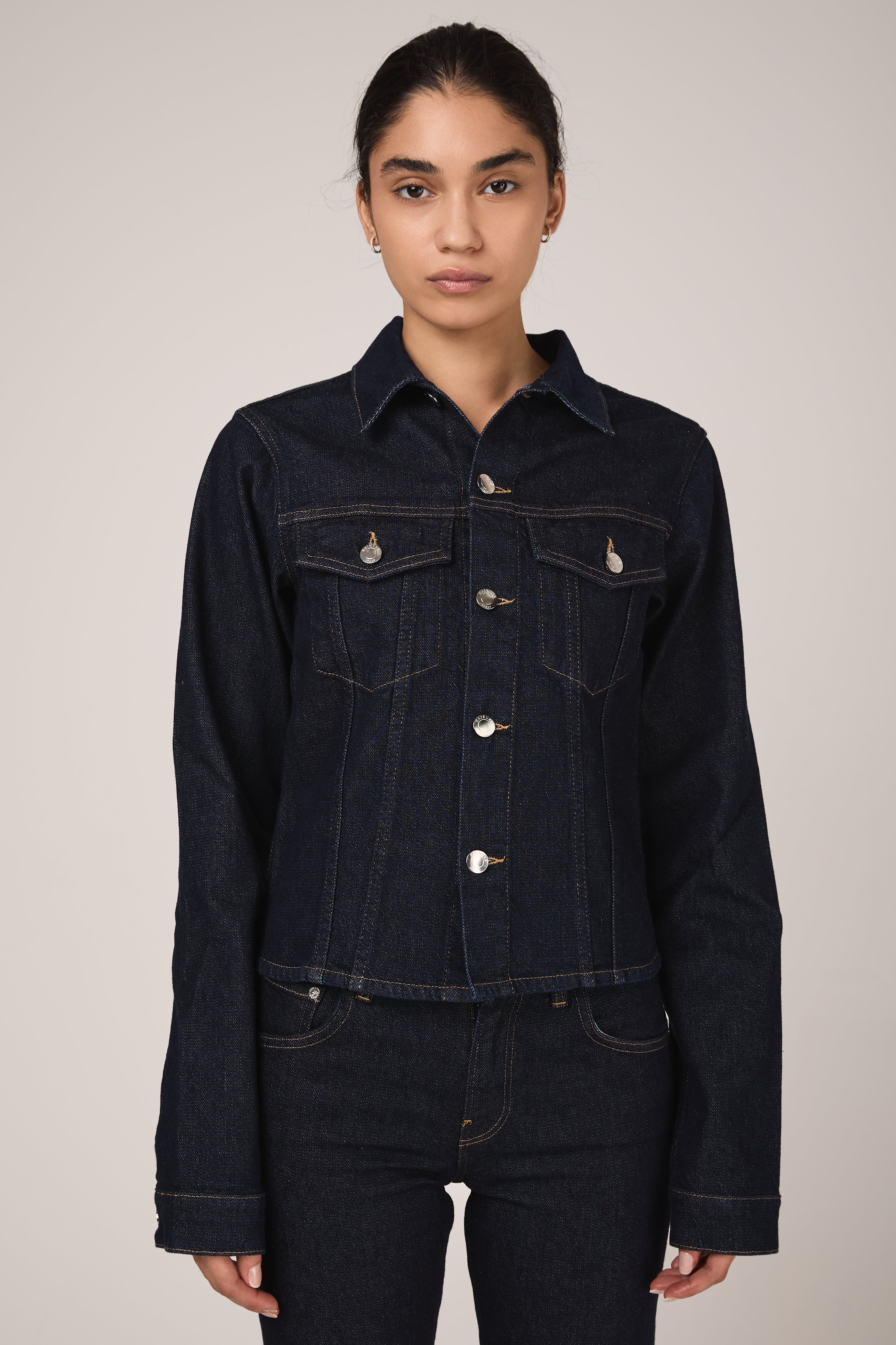 Cherry Denim Jacket in Normal Wash