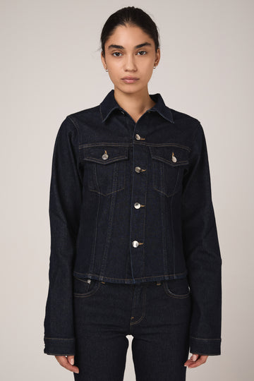 Cherry Denim Jacket in Normal Wash