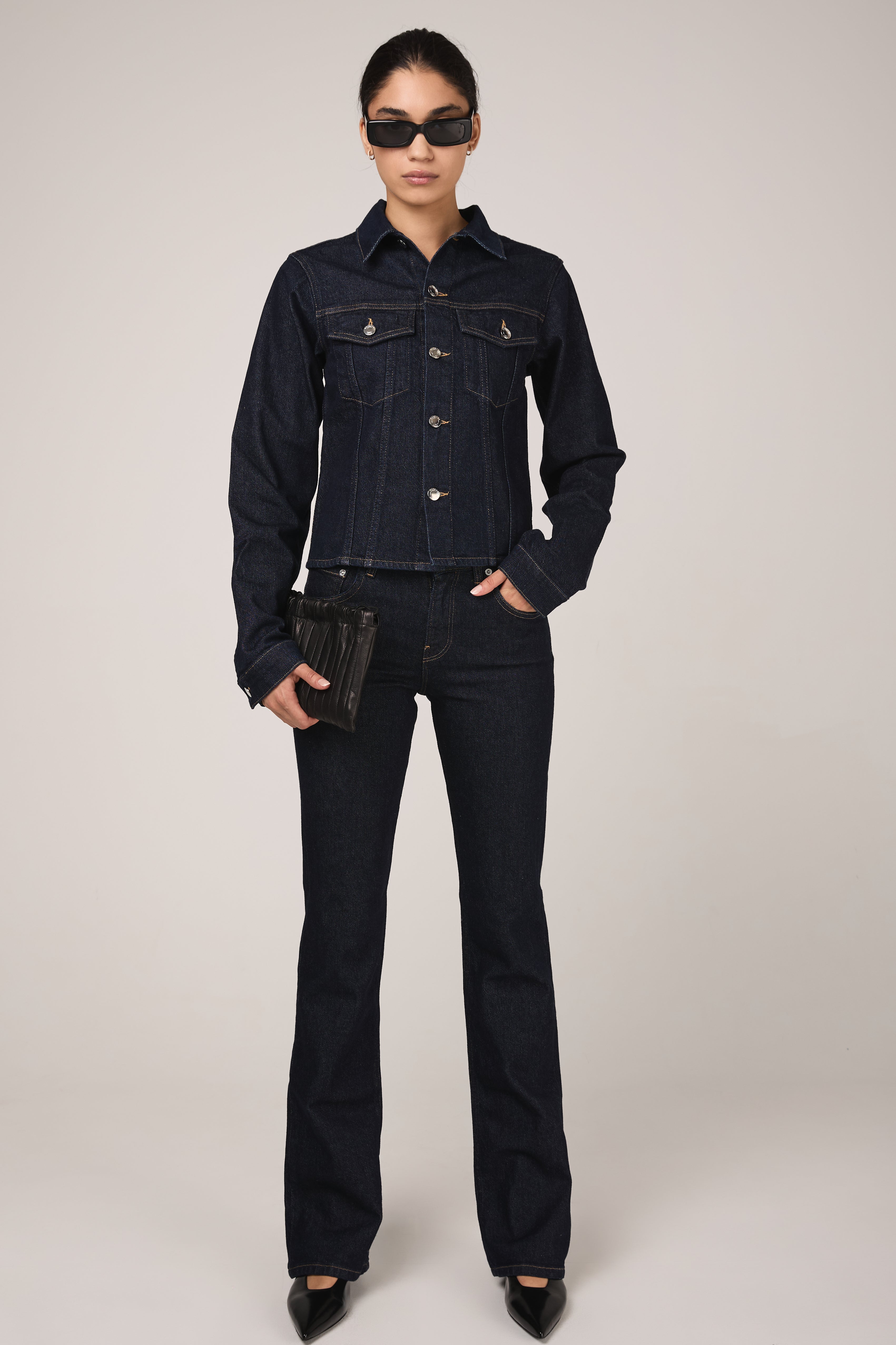 Chewy Flared Jean in Normal Wash