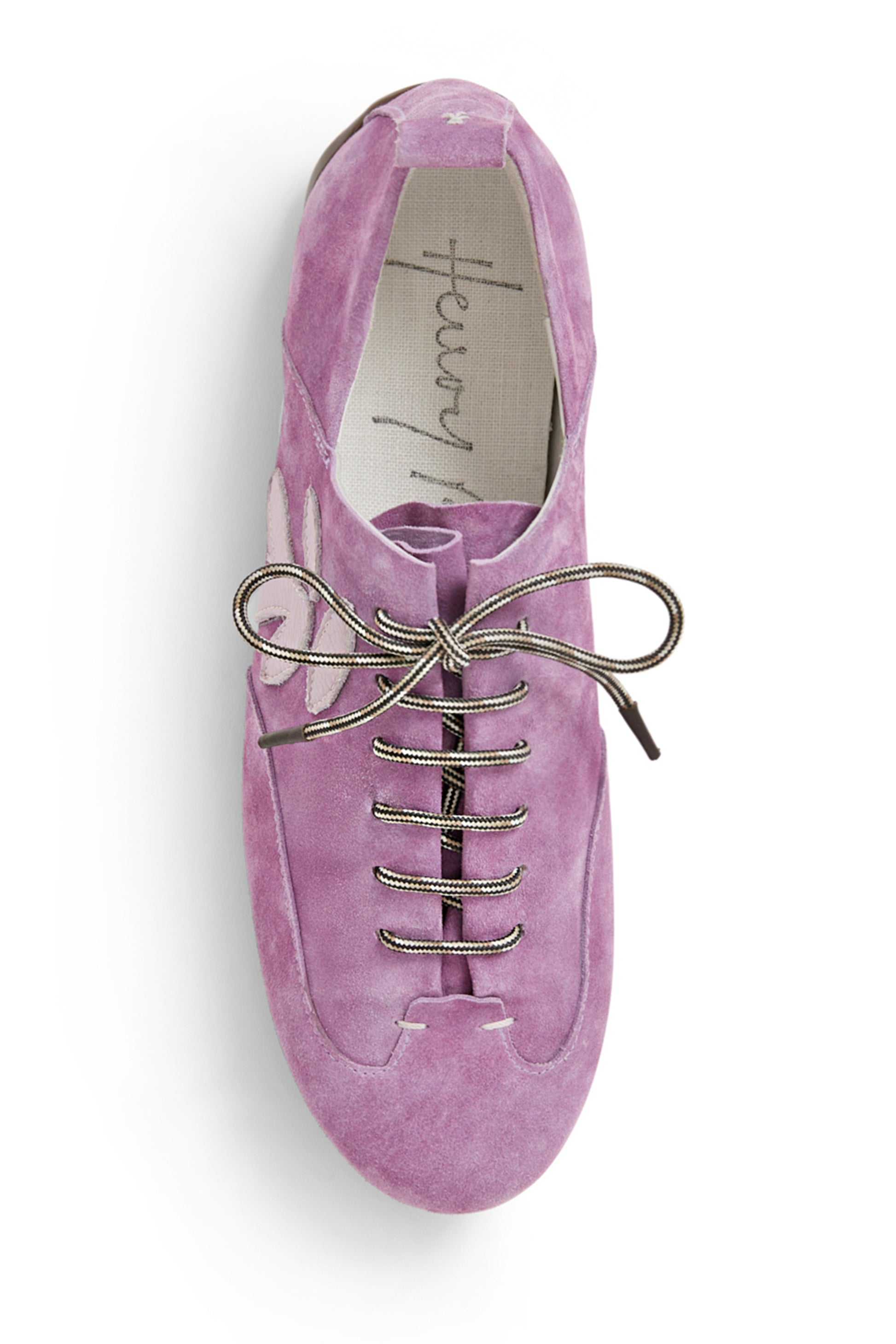 HENRY BEGUELIN Bovine Softy Leather City Sneaker in Lilla