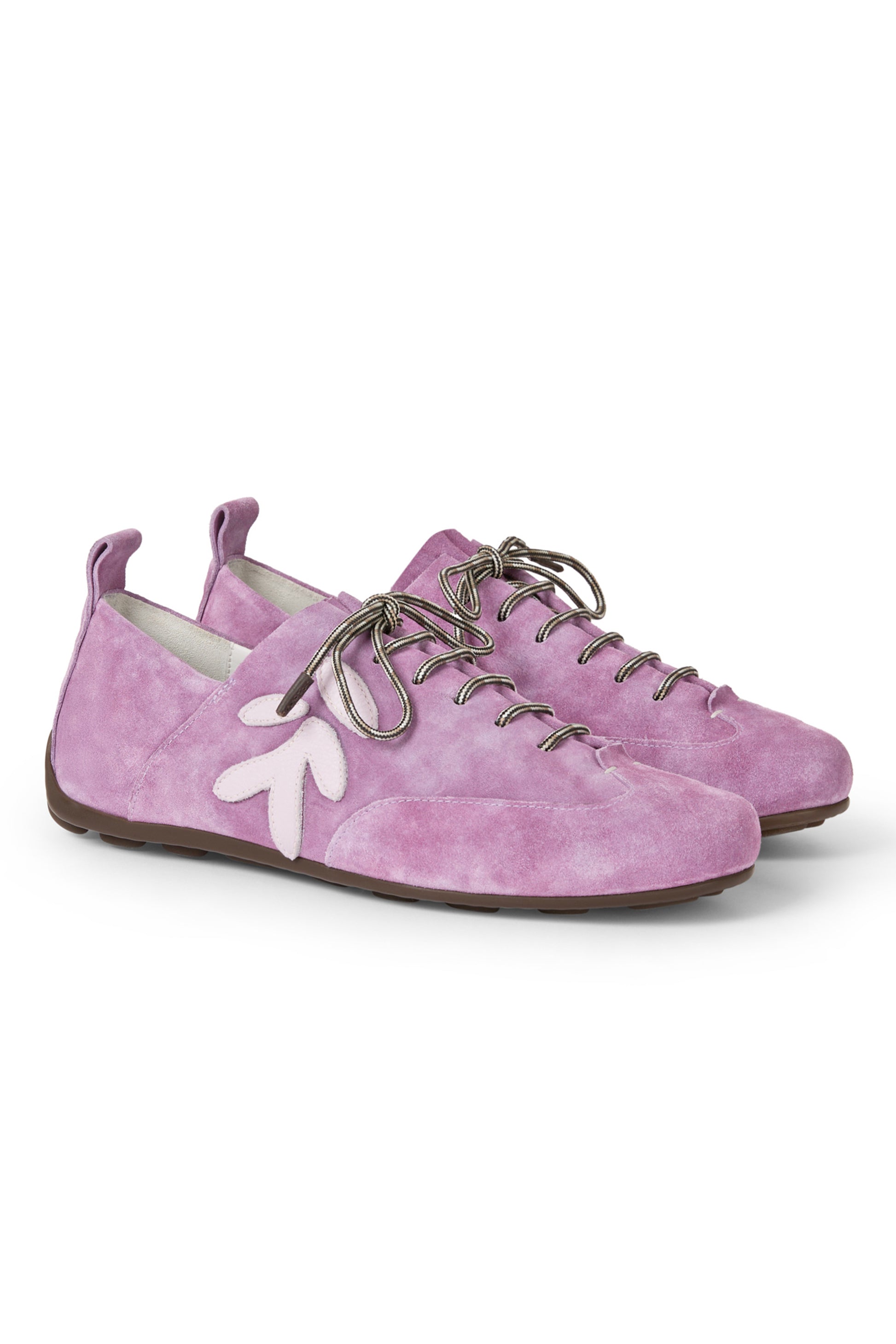 HENRY BEGUELIN Bovine Softy Leather City Sneaker in Lilla