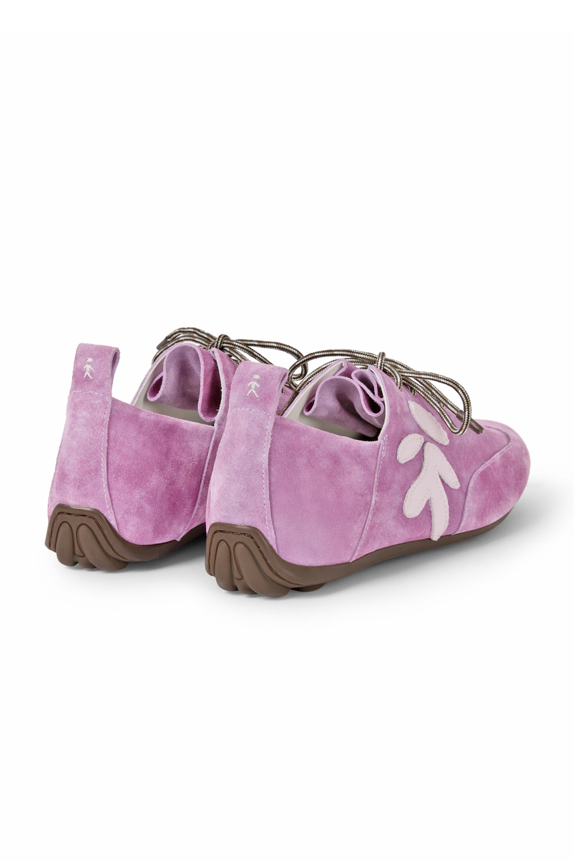 HENRY BEGUELIN Bovine Softy Leather City Sneaker in Lilla