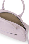 HENRY BEGUELIN Paris Martellato Leather Bag in Glicine