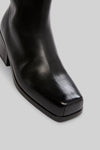 MARSÈLL Cassello Tronchetto Leather Ankle Boot in Black