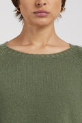 PRIVATE 0204 Cashmere Sweater in Pesto
