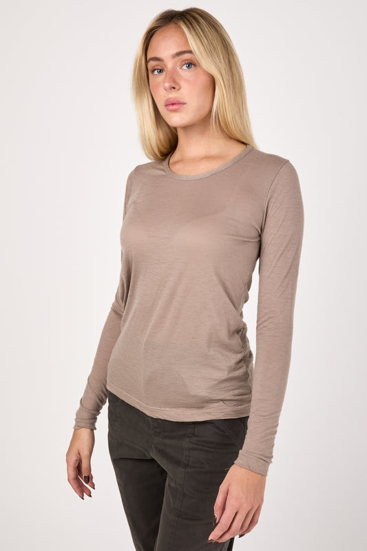 Cool Cashmere Top in Cappuch