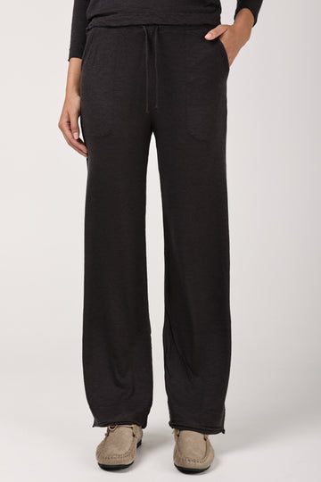 Fine Cool Cashmere Pants in Cafe Grey