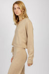 SABLYN Candace Cashmere Hoodie in Sandhill