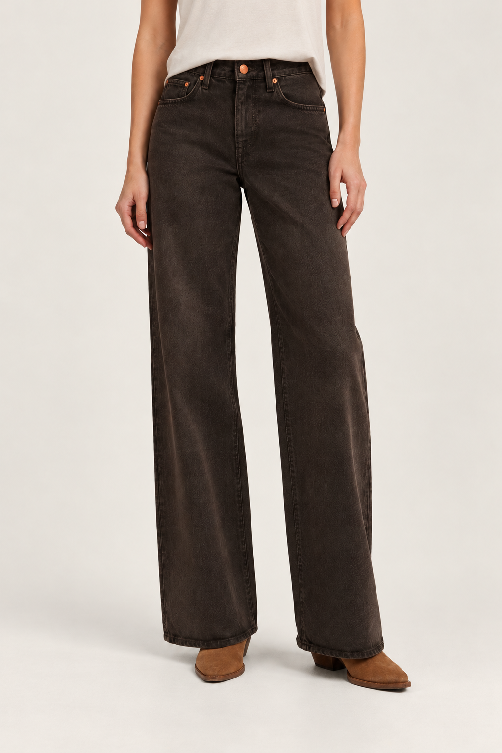 Grace High Rise Jean in Northern Cedar