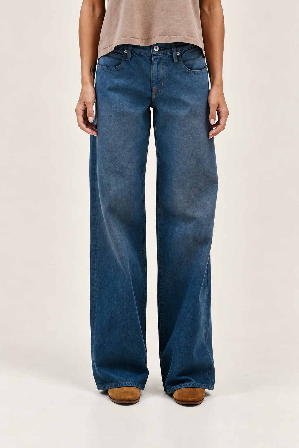 Lexi Low Rise Jean in Mystic Lake