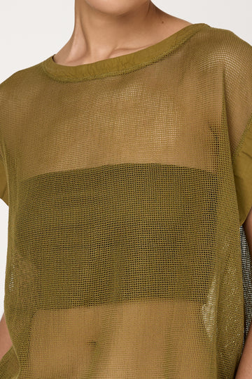 Knit Bandeau in Leaf