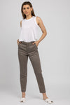 TANDEM Trouser Pants in Taupe