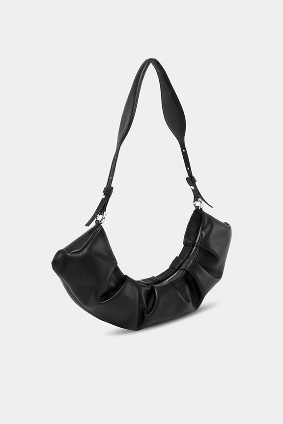 THEMOIRè Crisali Vegan Shoulder Bag in Black