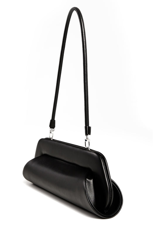 THEMOIRè Dioni Vegan Leather Bag in Black