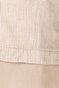 TRANSIT Boxy-Cut Short Sleeves Jacket in Sand
