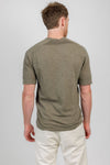TRANSIT Henley T-Shirt in Steel Grey
