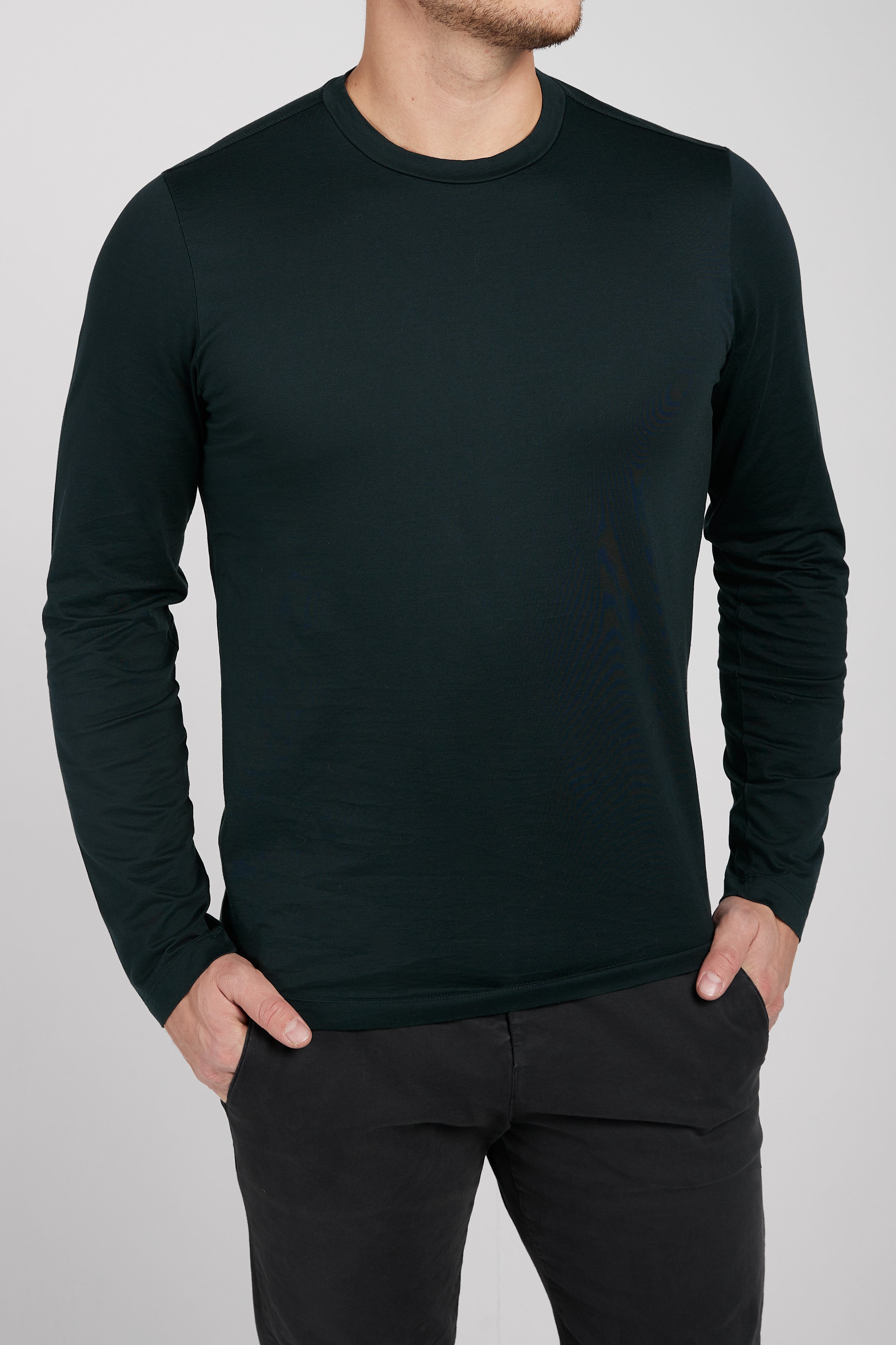 Long Sleeve T-Shirt in Teal