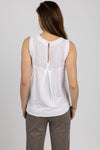TRANSIT Relaxed Linen Tank in White
