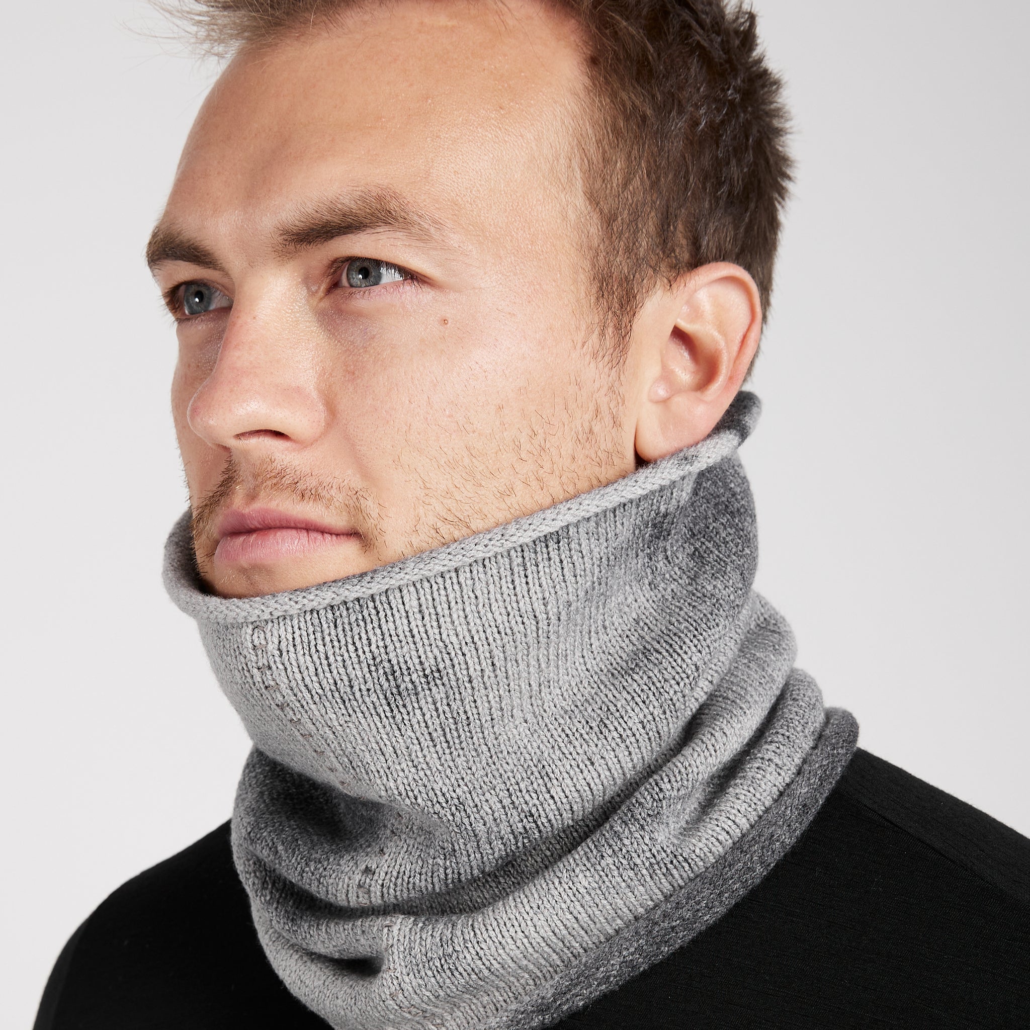 TRANSIT Wool Scarf in Charcoal