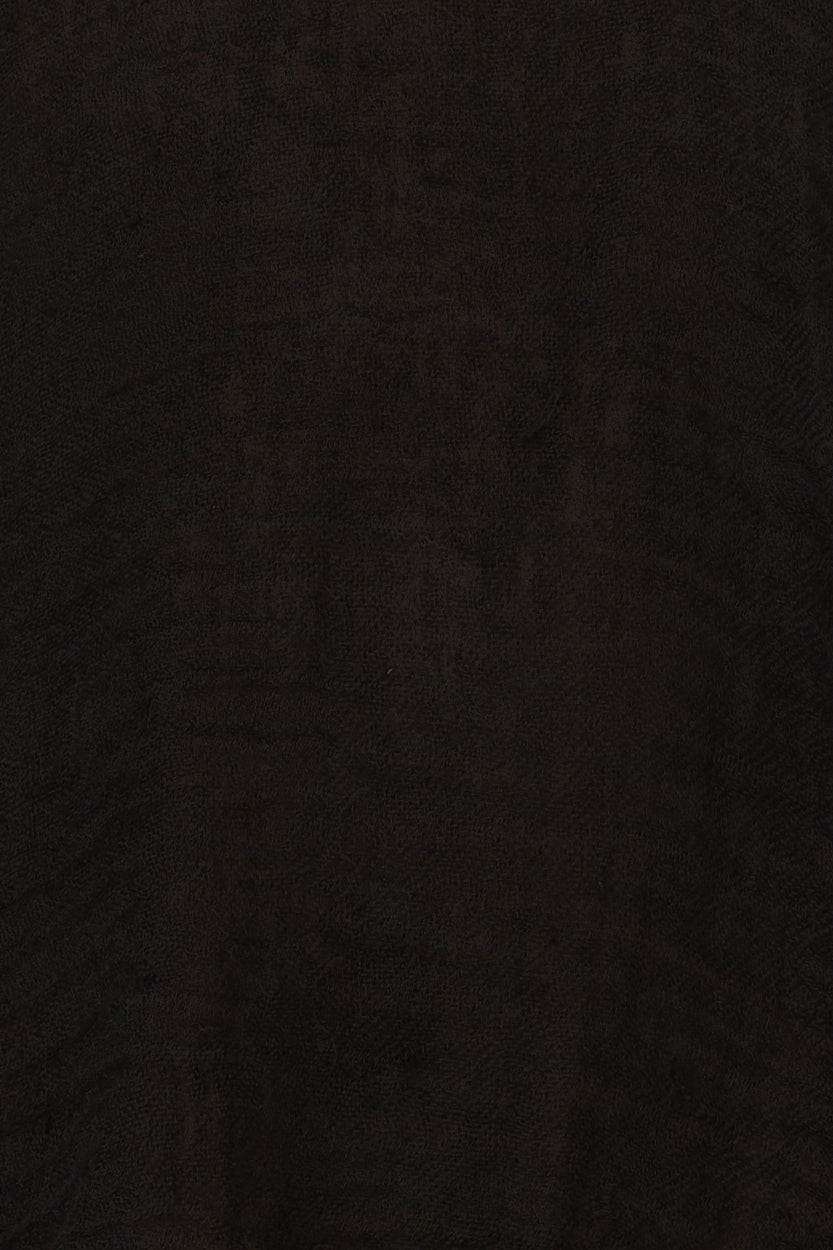LA BOTTEGA DI BRUNELLA Cairo Linen Aloe Halter Top in Black