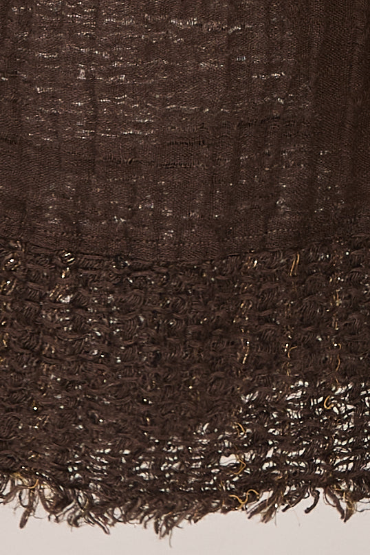 LA BOTTEGA DI BRUNELLA Pantalone Azz Garzara Egitto Linen Pant in Carrubo