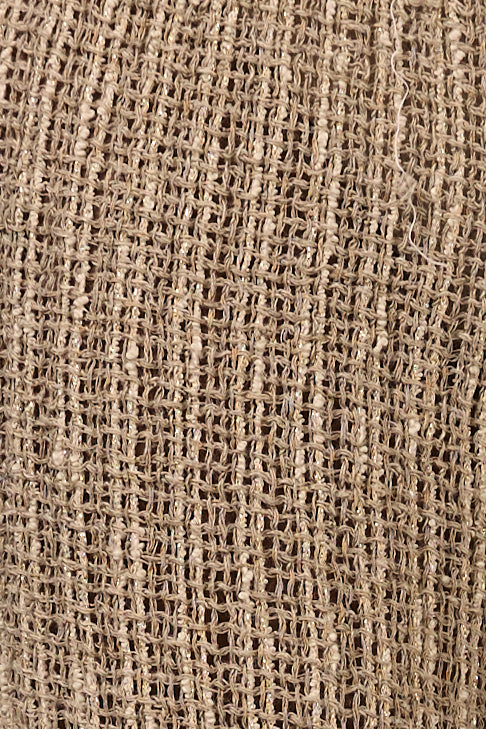 LA BOTTEGA DI BRUNELLA Campagna Luxor Linen Icaro Piu Top in Naturale