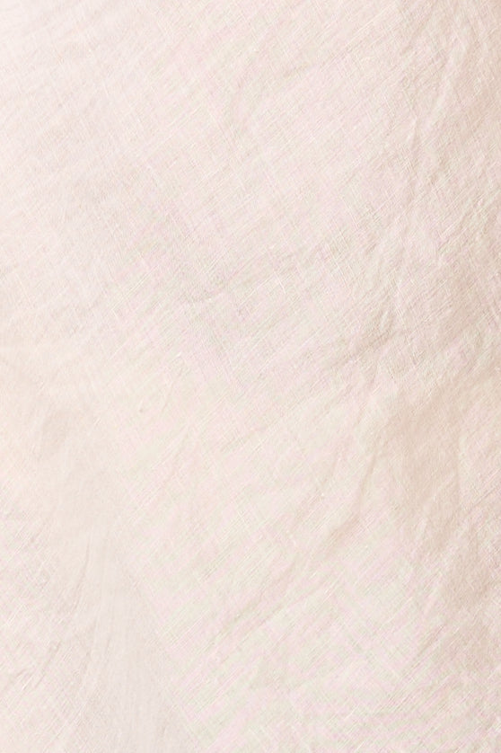 LA BOTTEGA DI BRUNELLA Vestito Ramses Battista Linen Dress in Latte