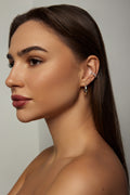 VELINA Diamond Ear Cuff in 18k White Gold