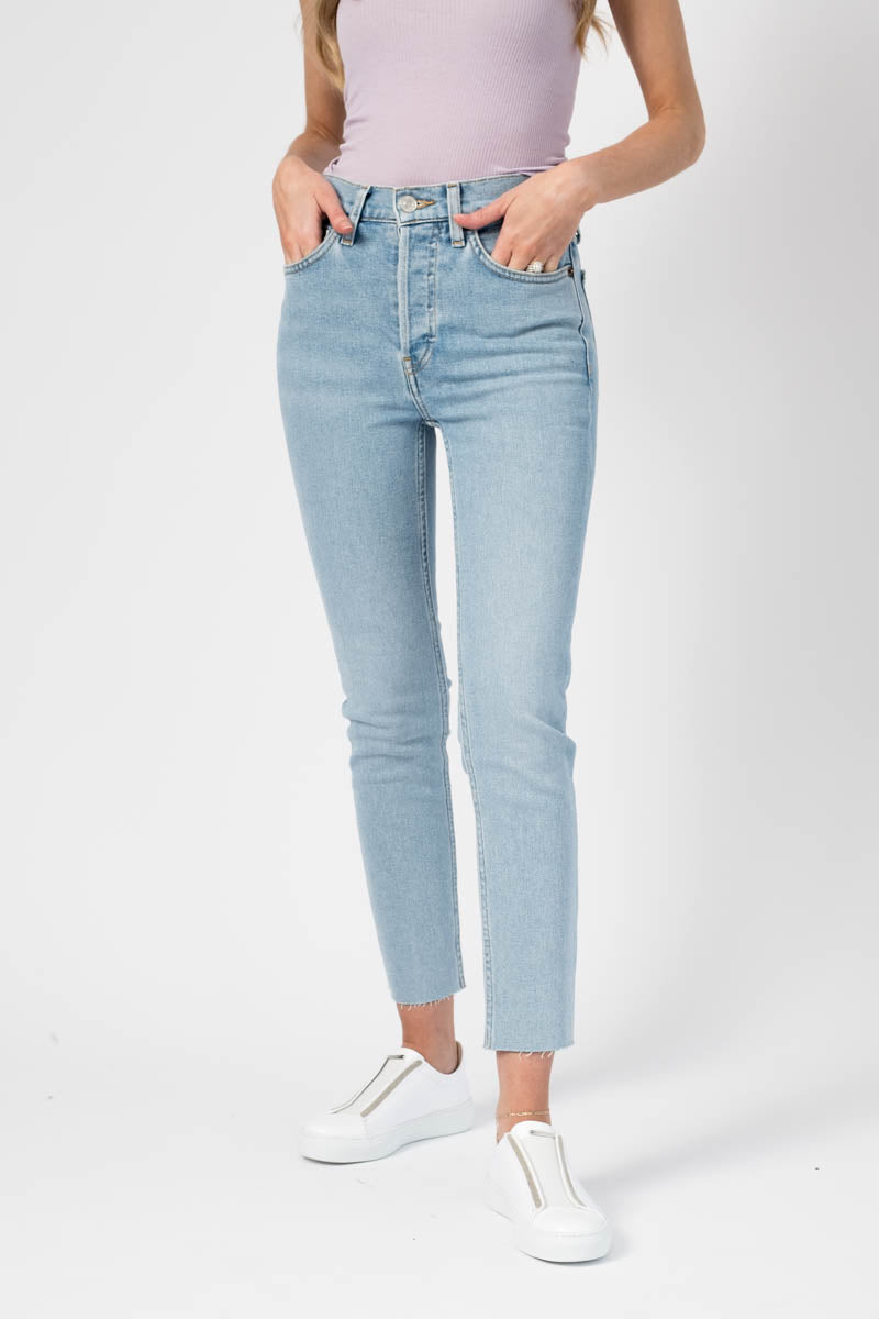 RE/DONE 90s Comfort Stretch Jean in Light 2