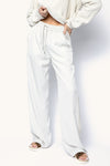 ATM Viscose Twill Pull-On Pant in Gesso