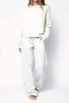 ATM Viscose Twill Pull-On Pant in Gesso