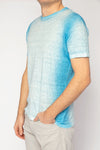 AVANT TOI Linen T-Shirt in Aqua