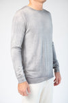 AVANT TOI Cashmere Silk Knit Pullover in Ice
