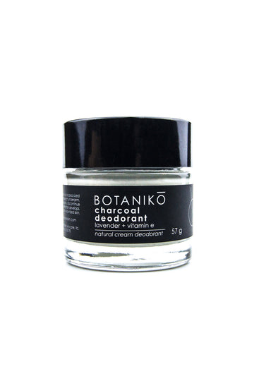 BOTANIKŌ Charcoal Deodorant Cream