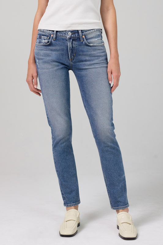 CITIZENS OF HUMANITY Inga Low Rise Skinny Jean in Lillet