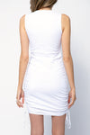 COTTON CITIZEN Lisbon Tank Dress in White