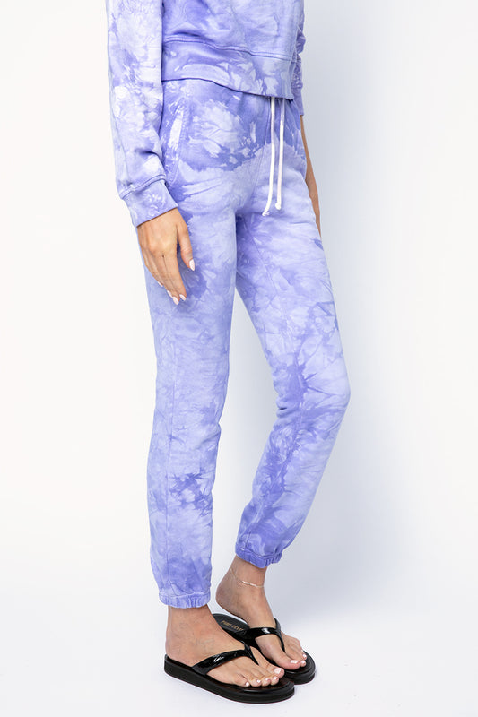 COTTON CITIZEN Milan Sweatpants in Lilac Crystal