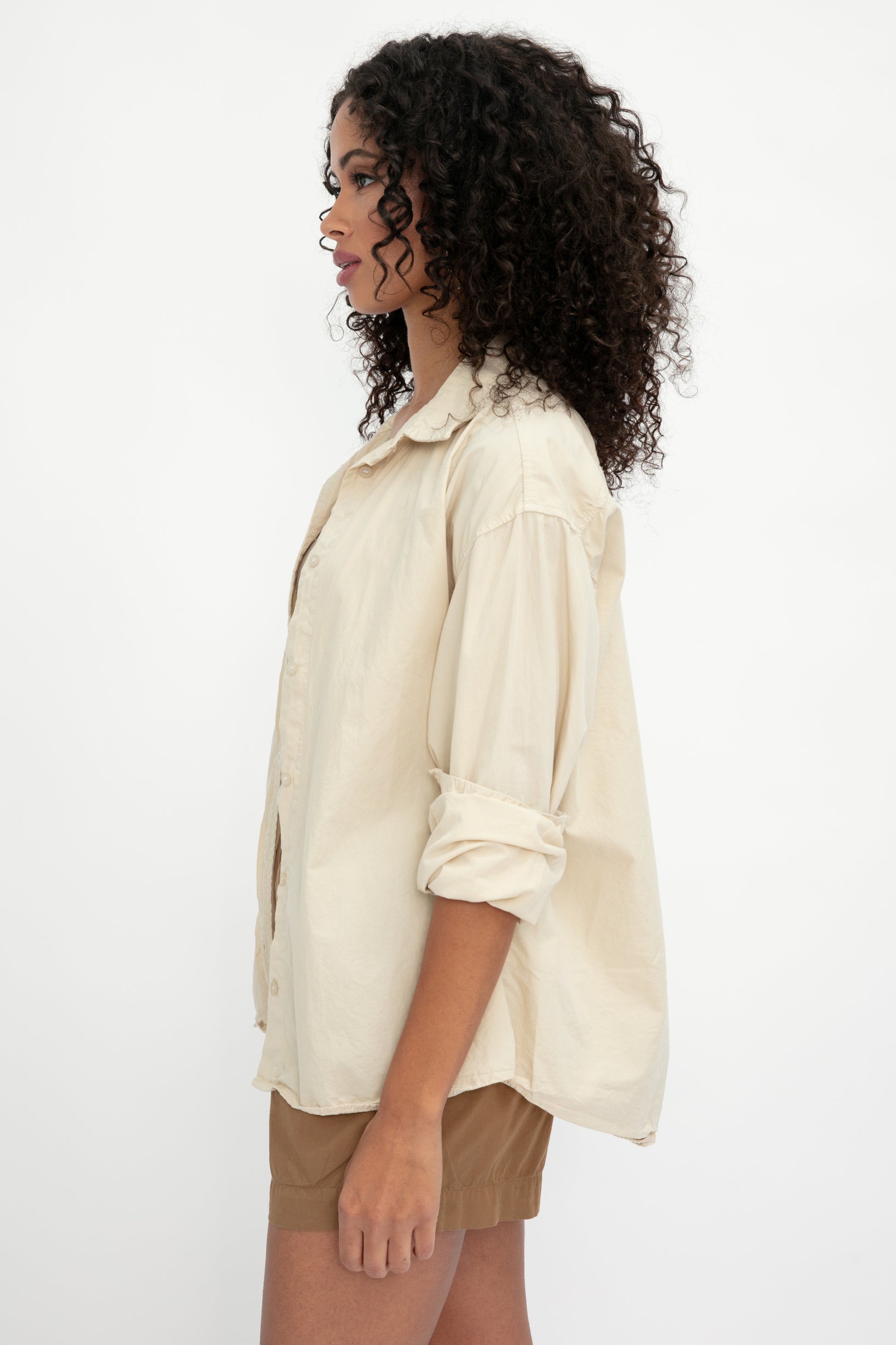 COTTON CITIZEN Santorini Shirt in Oatmeal