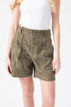 CITIZENS OF HUMANITY Cassidy Pleat Pocket Short in Palm