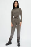 FABIANA FILIPPI Turtleneck Sweater in Militare